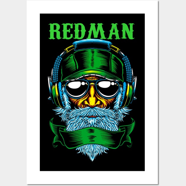 REDMAN BAND MERCHANDISE Wall Art by jn.anime